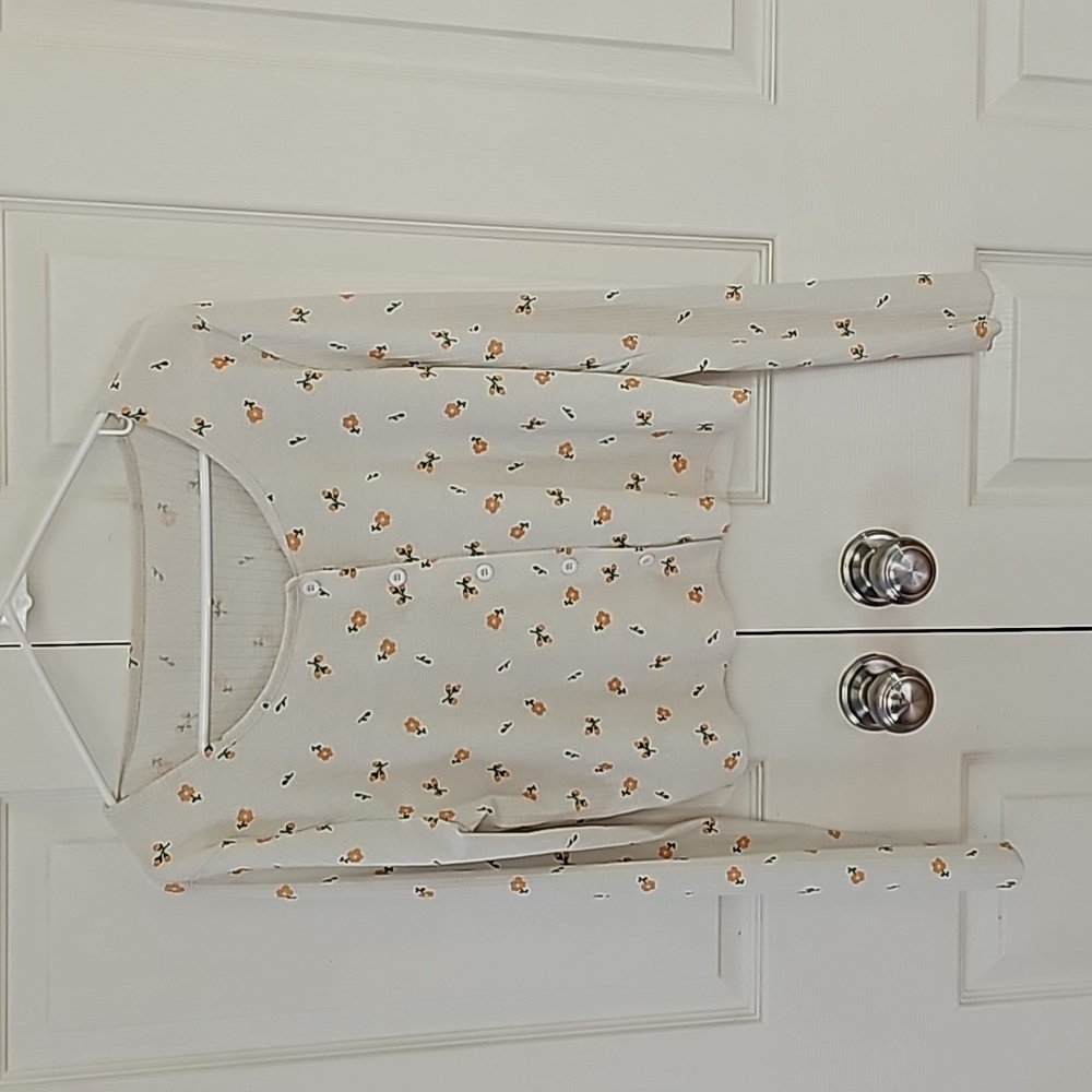 Button up crop top